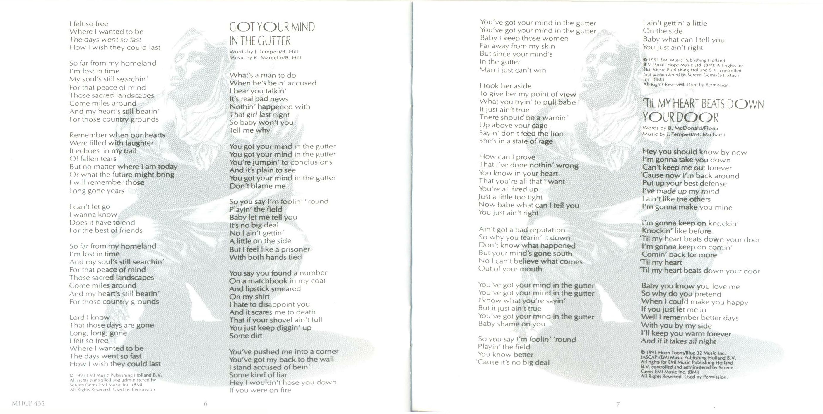 Europe  Prisoners In Paradise : Booklet 5 JPN